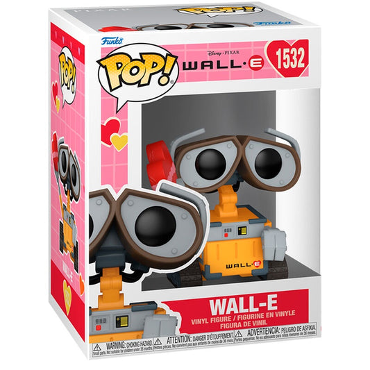 DISNEY PIXAR : WALL-E - Wall-E (Valentines) #1532 Funko Pop!