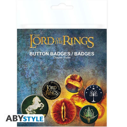 LORD OF THE RINGS - Symbols Badge Pack