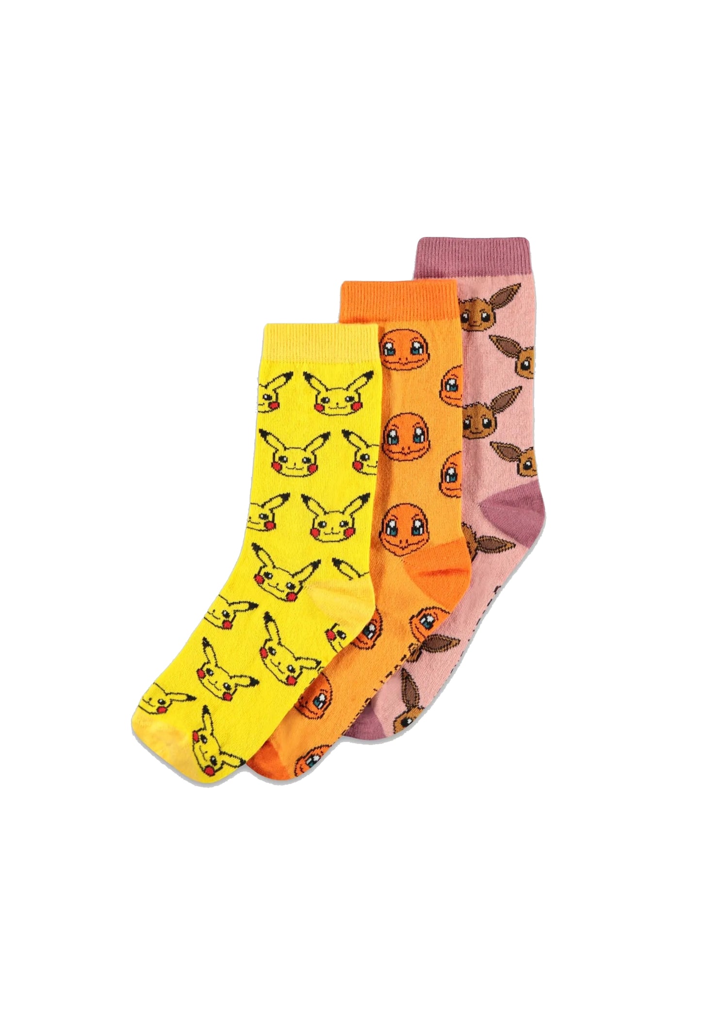 POKEMON - Crew Socks 3-Pack