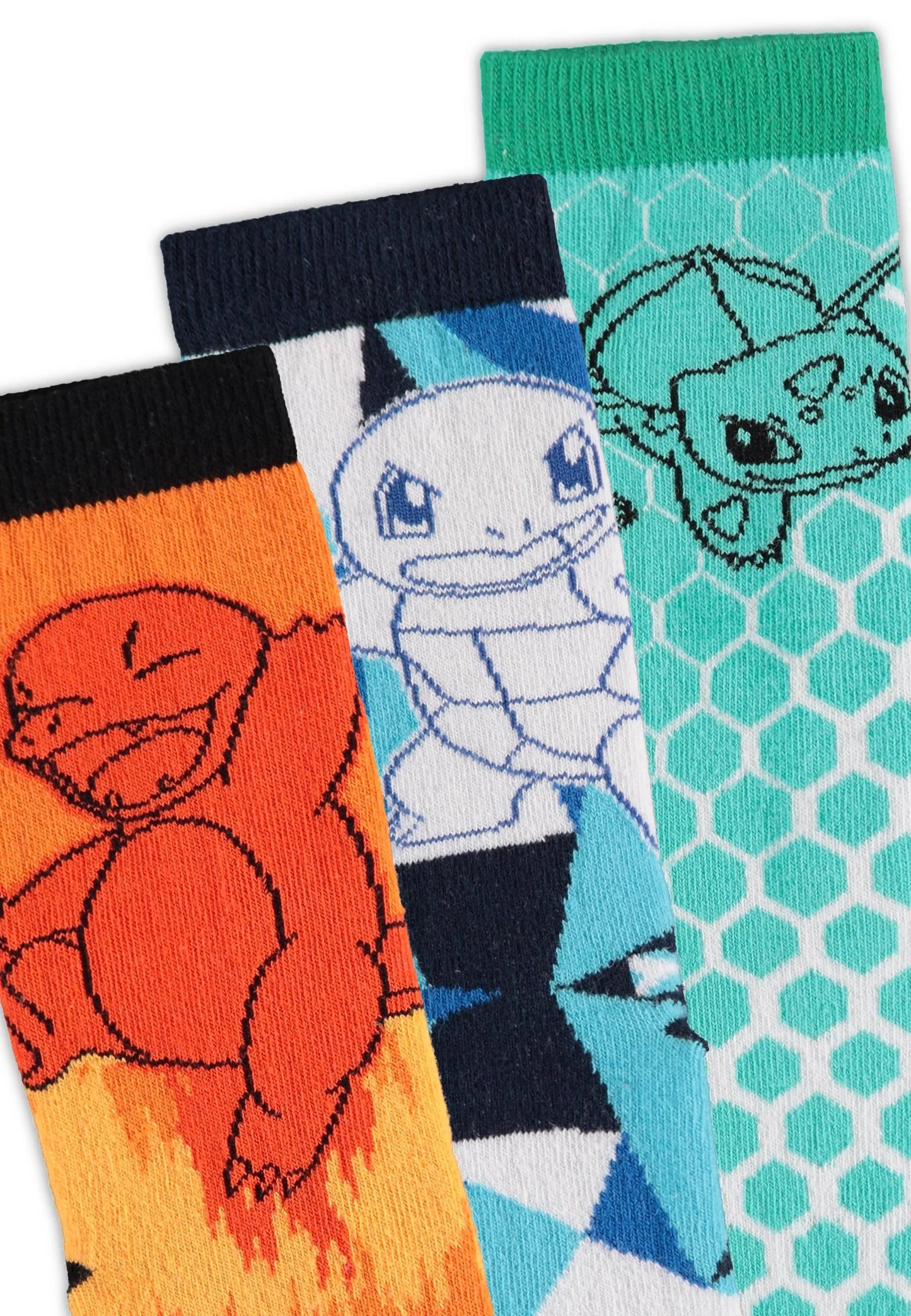 POKEMON - Starters Crew Socks 3-Pack