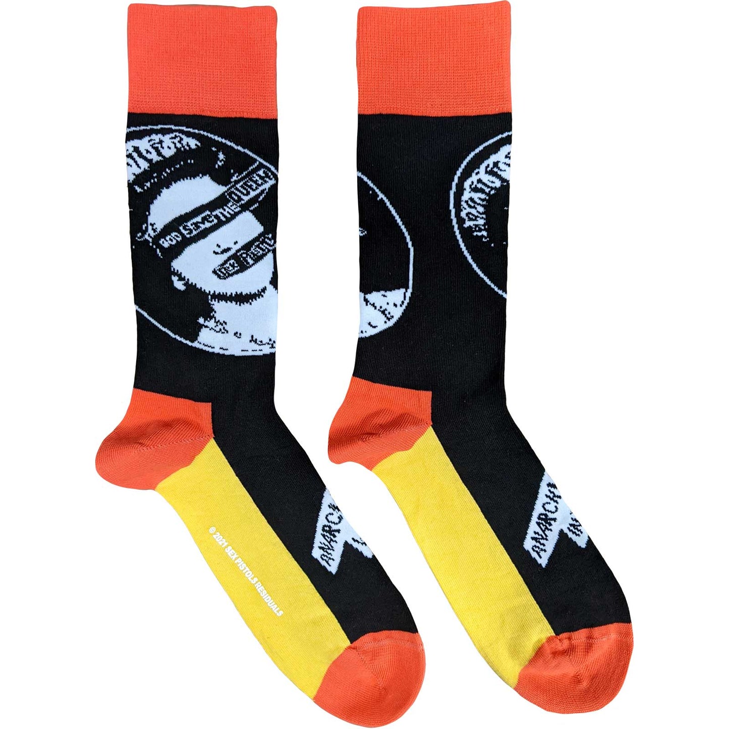 SEX PISTOLS - God Save The Queen Socks (7.5-11.5)