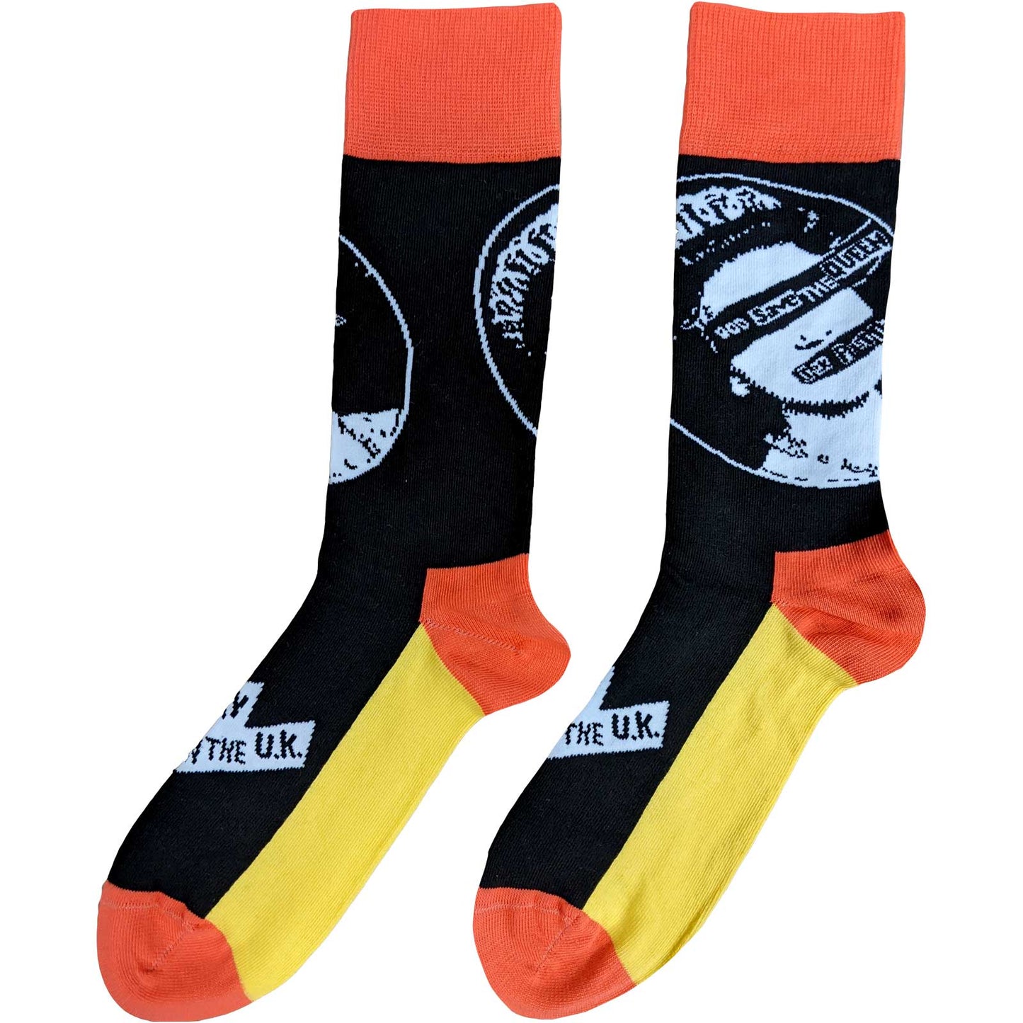 SEX PISTOLS - God Save The Queen Socks (7.5-11.5)