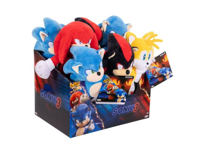 SONIC THE HEDGEHOG - Wave 1 23cm Movie Plush