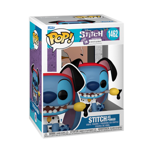 DISNEY : STITCH IN COSTUME - Stitch as Pongo #1462 Funko Pop!