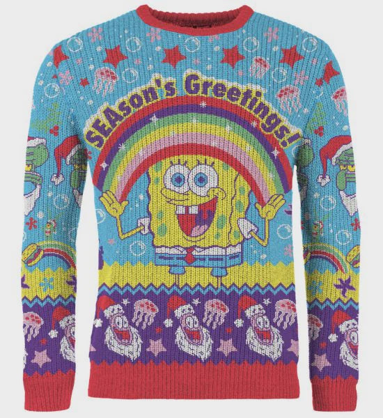 SPONGEBOB SQUAREPANTS - SEAson's Greetings Christmas Jumper