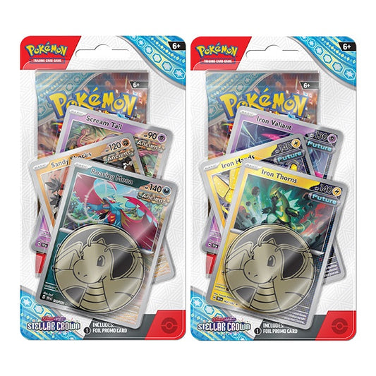 POKEMON - SV7 Stellar Crown Premium Checklane Blister Pack