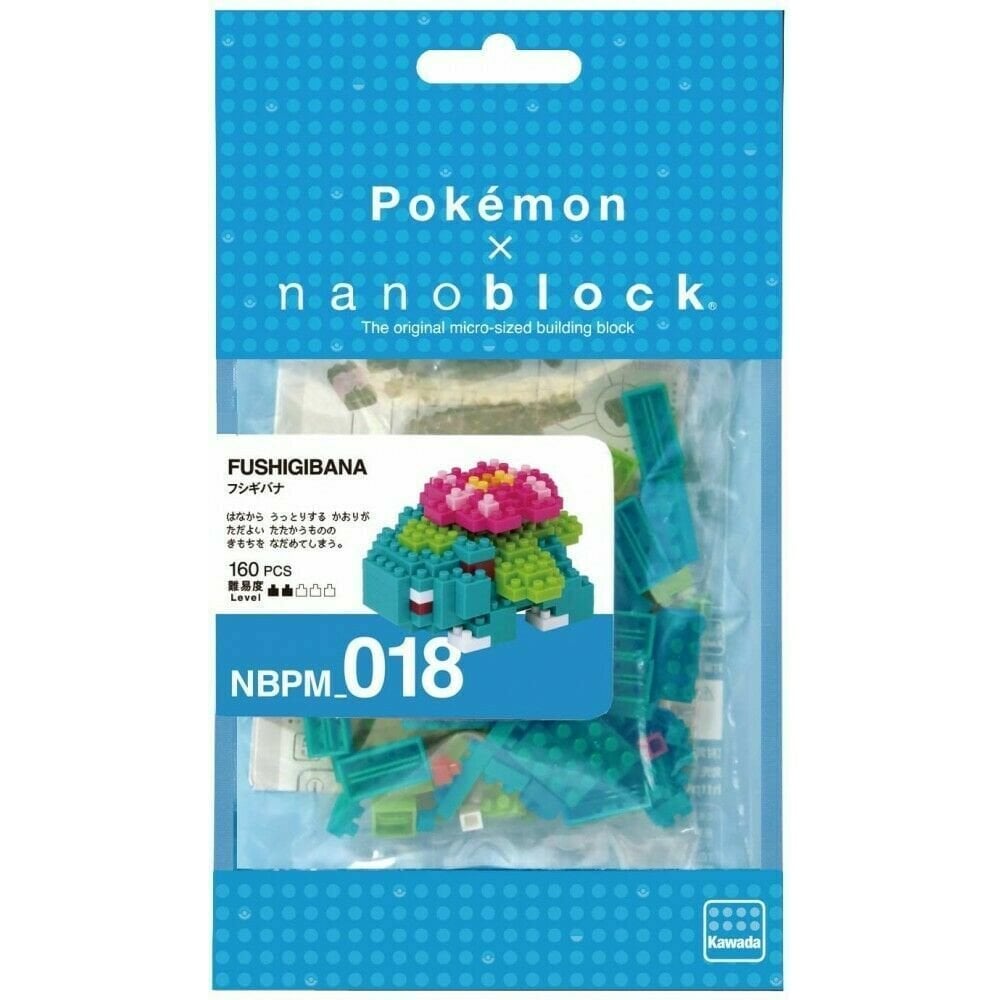 POKEMON - Venusaur Nanoblock Pack