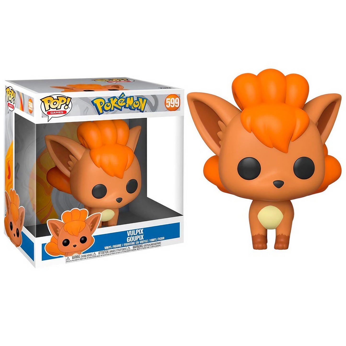 POKEMON - Vulpix #599 10" Jumbo Funko Pop!