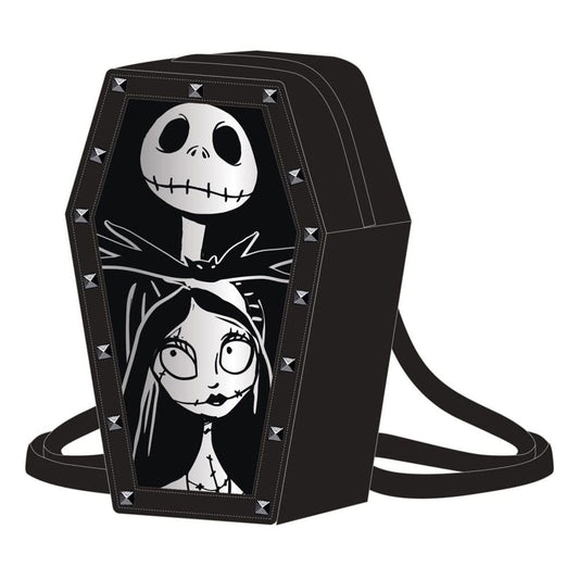 NIGHTMARE BEFORE CHRISTMAS - Jack Coffin-Shaped Faux Leather Backpack