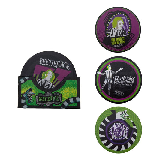 BEETLEJUICE - 4 Pack Coasters