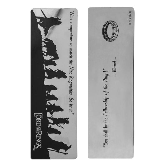 LORD OF THE RINGS - Fellowship of the Ring Bookmark