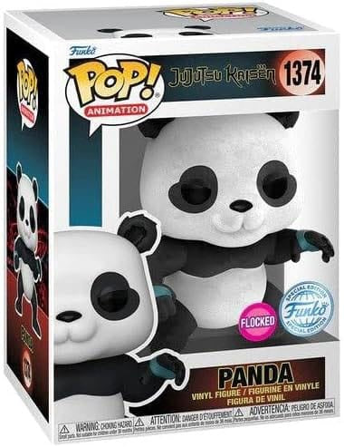 JUJUTSU KAISEN - Panda (Flocked) #1374 Funko Pop!