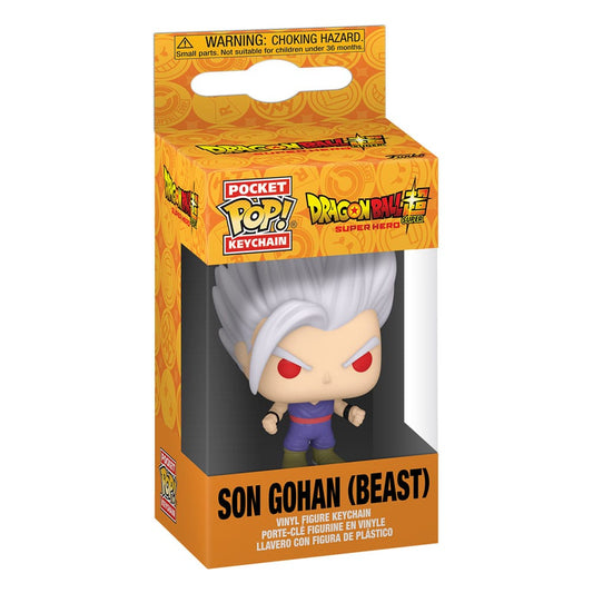 DRAGON BALL SUPER HERO - Son Gohan Beast Funko Pocket Pop! Keychain