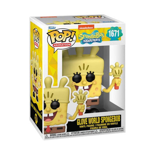 SPONGEBOB SQUAREPANTS - Glove World Spongebob #1671 Funko Pop!