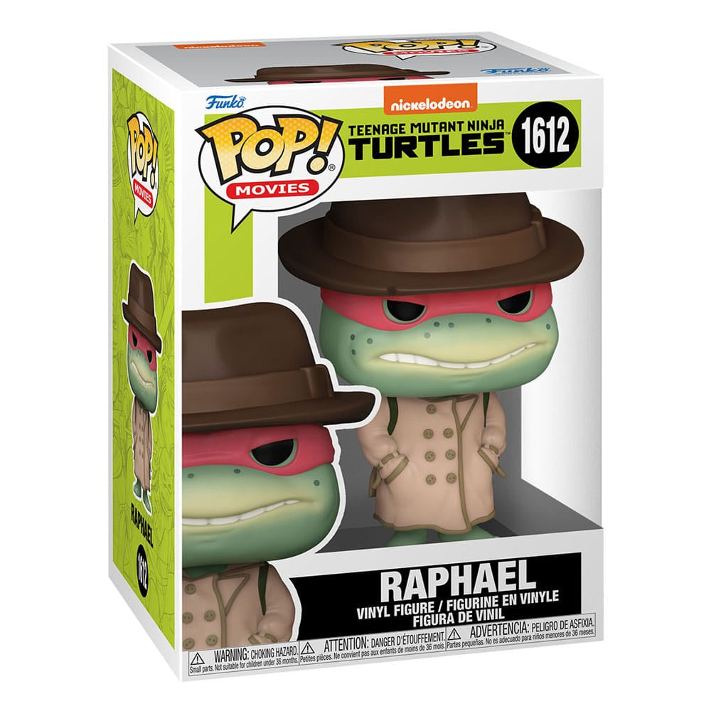 TEENAGE MUTANT NINJA TURTLES - Raphael w/Coat & Hat #1612 Funko Pop!