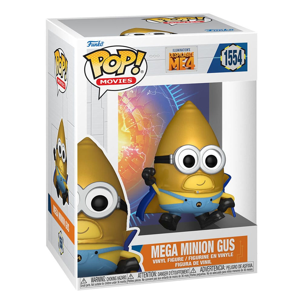 DESPICABLE ME 4 - Mega Minion Gus #1554 Funko Pop!