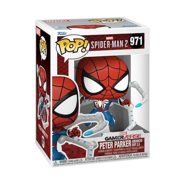 MARVEL : SPIDER-MAN 2 - Peter Parker (Advanced Suit 2.0) #971 Funko Pop!