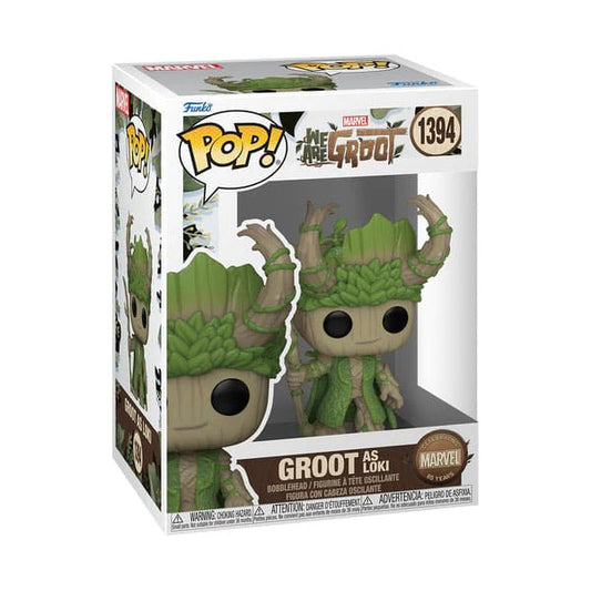 MARVEL : WE ARE GROOT - Groot As Loki #1395 Funko Pop!