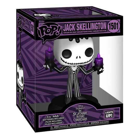 NIGHTMARE BEFORE CHRISTMAS - Jack Skellington #1501 SFX Light Up Funko Pop! Super