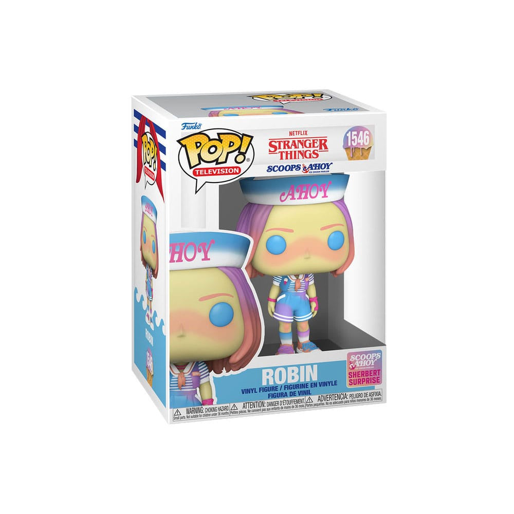 STRANGER THINGS - Robin Scoops Ahoy Sherbet Surprise #1546 Funko Pop!