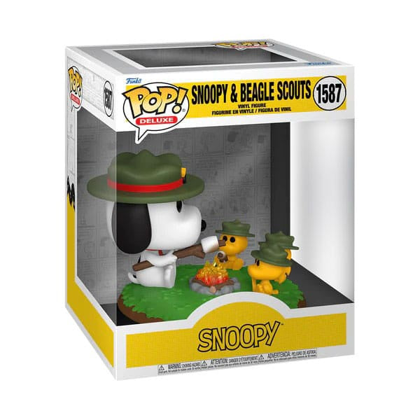 SNOOPY - Snoopy & Beagle Scouts #1587 Funko Pop! Deluxe