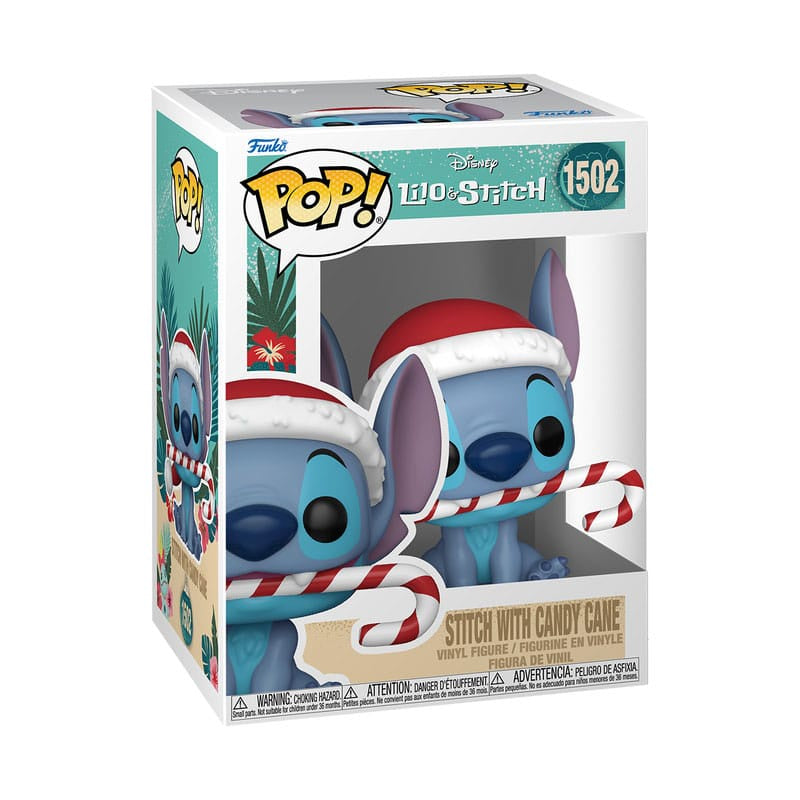 DISNEY : LILO & STITCH - Stitch With Candy Cane #1502 Funko Pop!