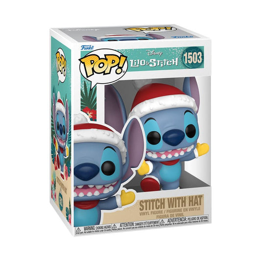 DISNEY : LILO & STITCH - Stitch With Hat #1503 Funko Pop!