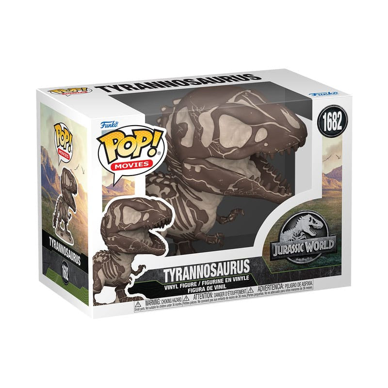 JURASSIC PARK - Tyrannosaurus (Fossil) #1682 Funko Pop!