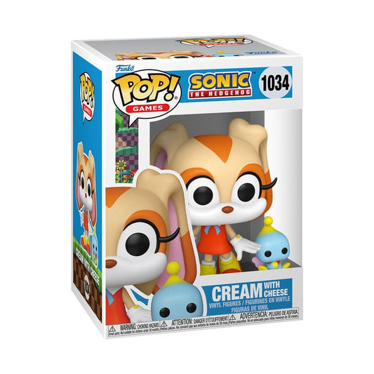 SONIC THE HEDGEHOG - Cream with Cheese #1034 Funko Pop!