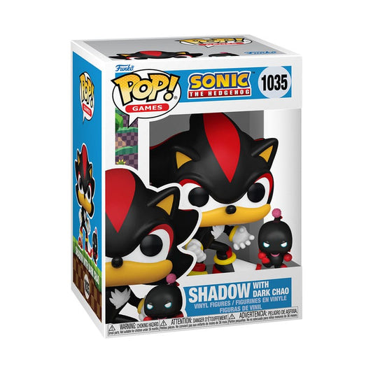 SONIC THE HEDGEHOG - Shadow with Dark Chao #1035 Funko Pop!