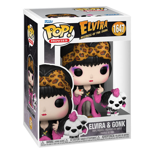 ELVIRA - Elvira & Gonk #1647 Funko Pop!