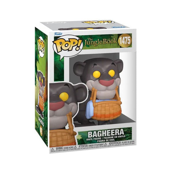 DISNEY : JUNGLE BOOK - Bagheera w/Basket #1475 Funko Pop!