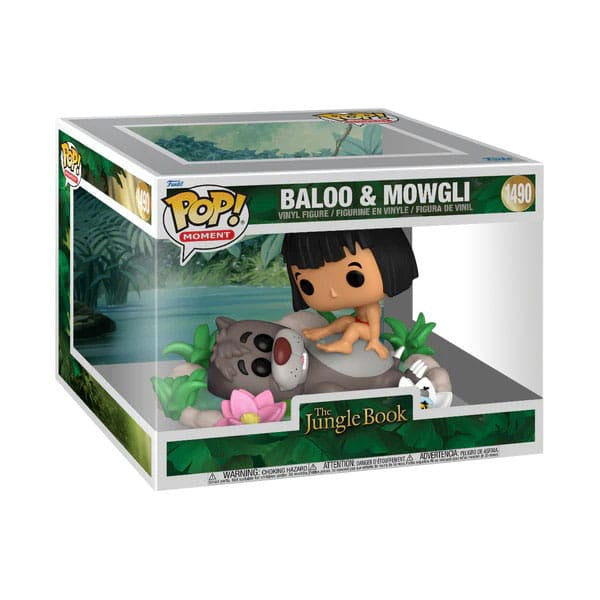 DISNEY : JUNGLE BOOK - Baloo & Mowgli #1490 Funko Pop! Moments