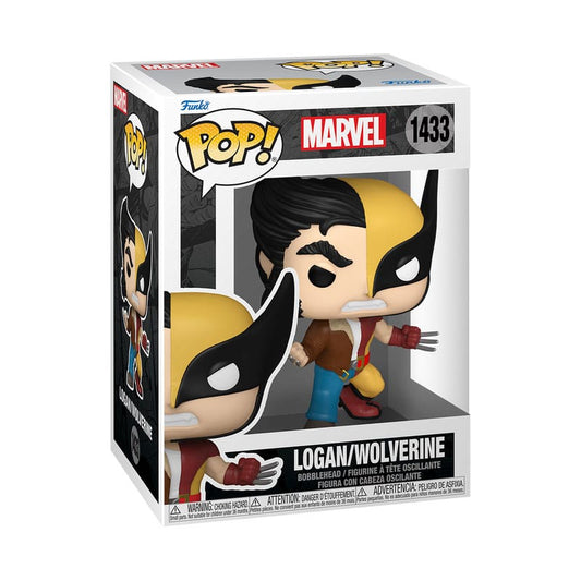 MARVEL : SPLIT - Wolverine/Logan #1433 Funko Pop!