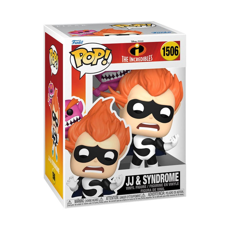 DISNEY : INCREDIBLES -  JJ & Syndrome #1506 Funko Pop!