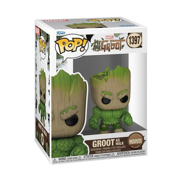 MARVEL : WE ARE GROOT - Groot As Hulk #1397 Funko Pop!