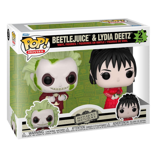 BEETLEJUICE BEETLEJUICE - Beetlejuice & Lydia Deetz 2 Pack Funko Pop!