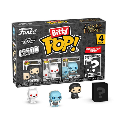 GAME OF THRONES - Jon Snow Bitty Funko Pop! 4 Pack