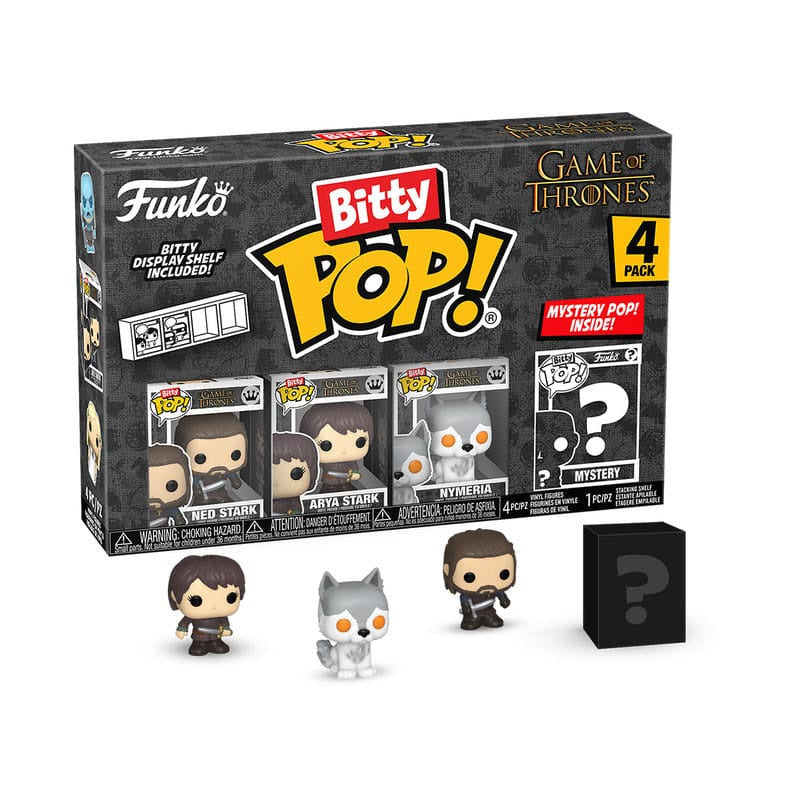 GAME OF THRONES - Ned Stark Bitty Funko Pop! 4 Pack