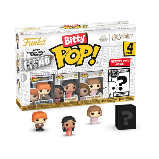 HARRY POTTER - Goblet Of Fire : Ron Bitty Funko Pop! 4 Pack