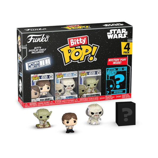 STAR WARS - Series 2 Han Solo Bitty Funko Pop! 4 Pack