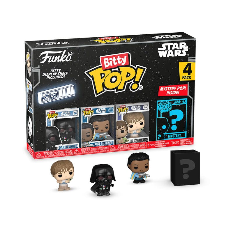 STAR WARS - Series 2 Darth Vader Bitty Funko Pop! 4 Pack