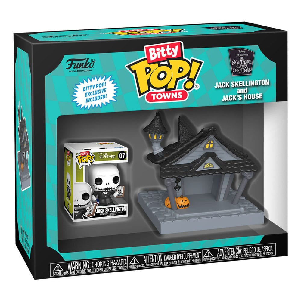 NIGHTMARE BEFORE CHRISTMAS - Jack at Home Funko Bitty Pop!