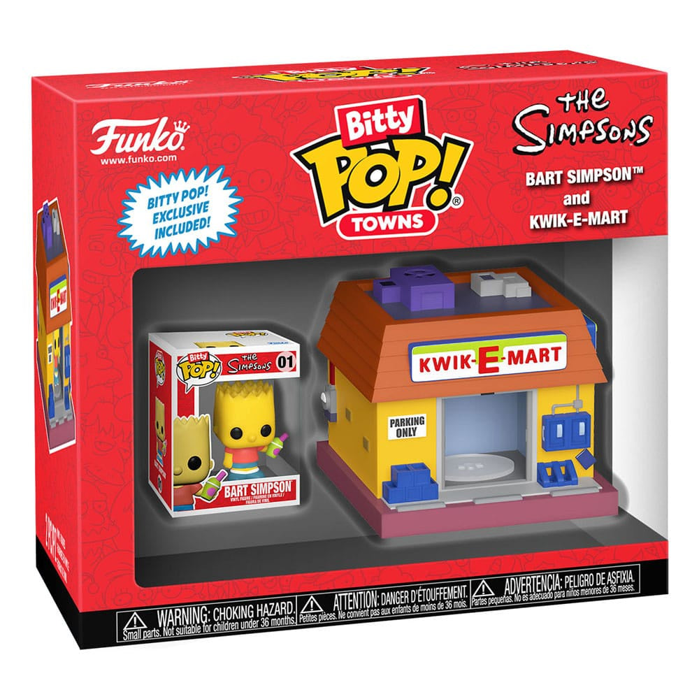 SIMPSONS - Kwik-E-Mart Funko Bitty Pop! Town