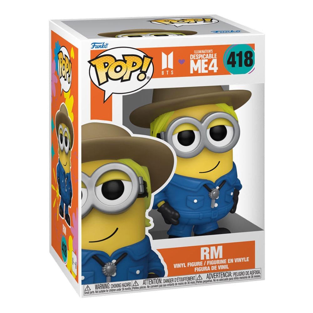 BTS X DESPICABLE ME 4 - RM #418 Funko Pop!