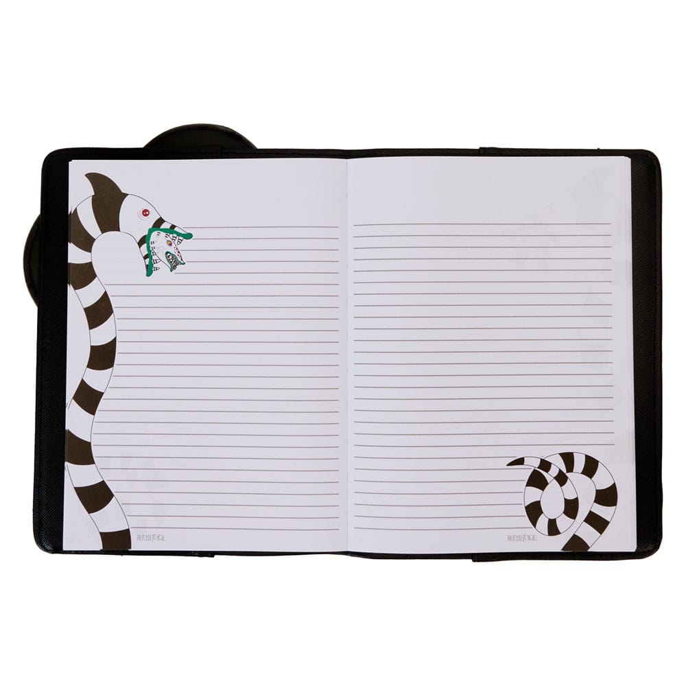 LOUNGEFLY : BEETLEJUICE - Lydia Deetz Cosplay Refillable Stationery Journal