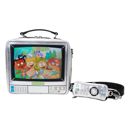 LOUNGEFLY : NICKELODEON - Retro TV Triple Lenticular Crossbody Bag