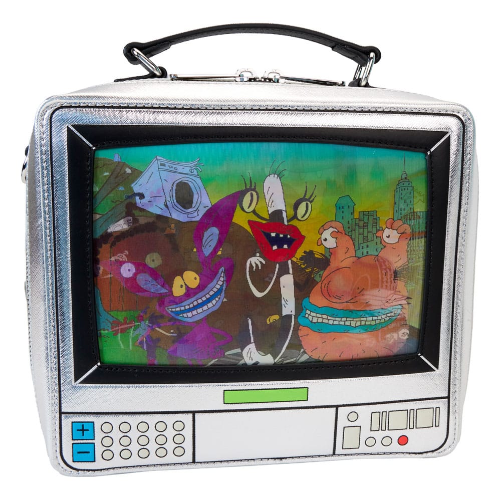 LOUNGEFLY : NICKELODEON - Retro TV Triple Lenticular Crossbody Bag