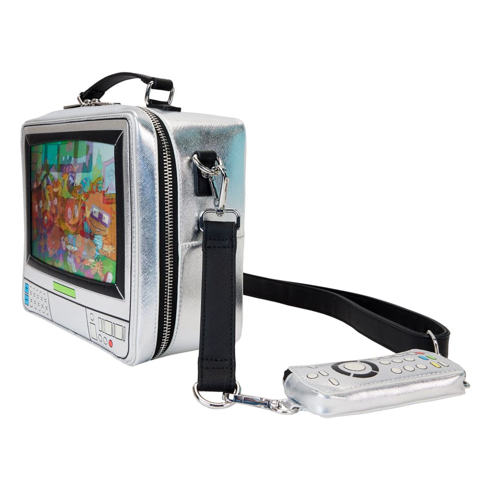 LOUNGEFLY : NICKELODEON - Retro TV Triple Lenticular Crossbody Bag