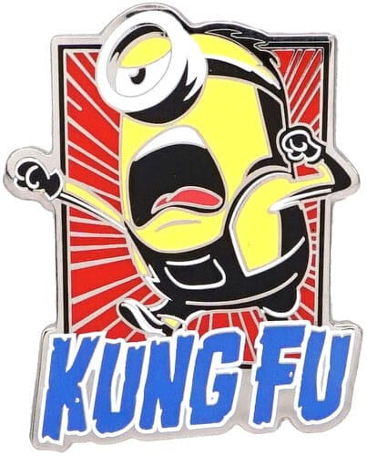 MINIONS - More Than a Minion Kung Fu Stuart Pin Badge